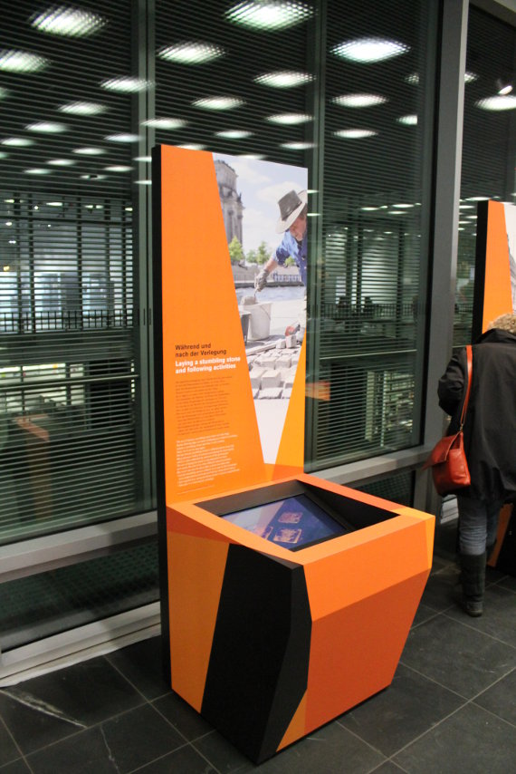 Ausstellung in der Topographie des Terrors