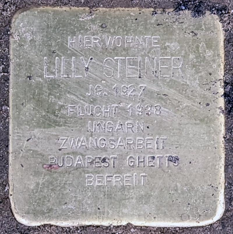 Stolperstein Lilly Steiner © OTFW