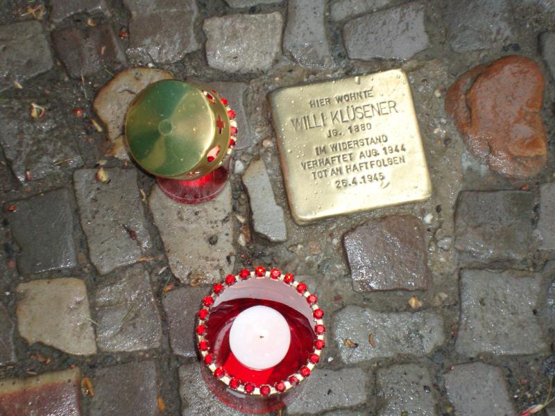 Stolperstein für Willi Klüsener