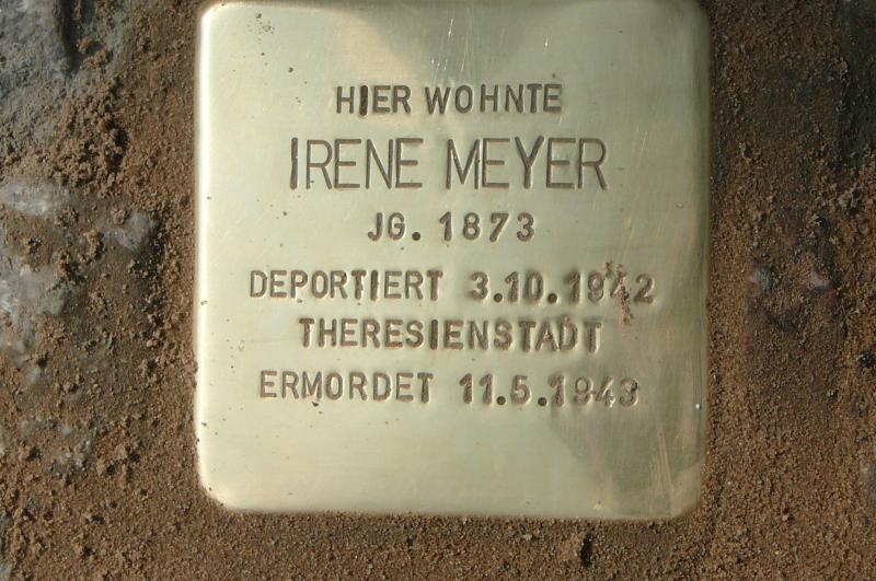 Foto:Initiative Stolpersteine Charlottenburg-Wilmersdorf