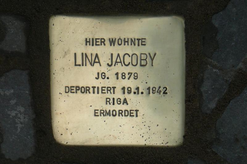 Foto:Initiative Stolpersteine Charlottenburg-Wilmersdorf
