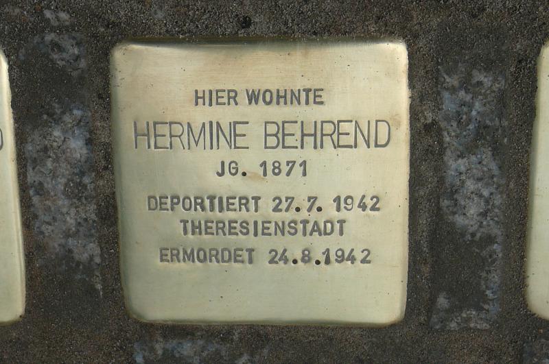 Foto: Initiative Stolpersteine Charlottenburg-Wilmersdorf