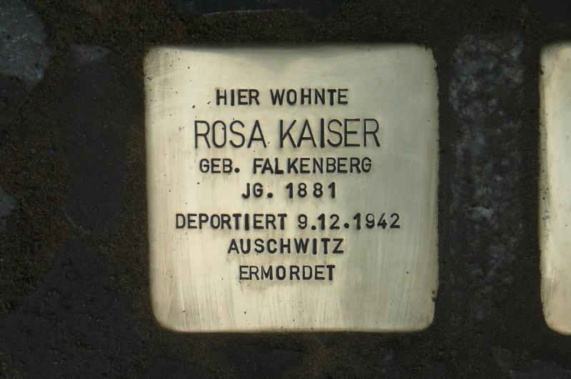 Foto:Initiative Stolpersteine Charlottenburg-Wilmersdorf