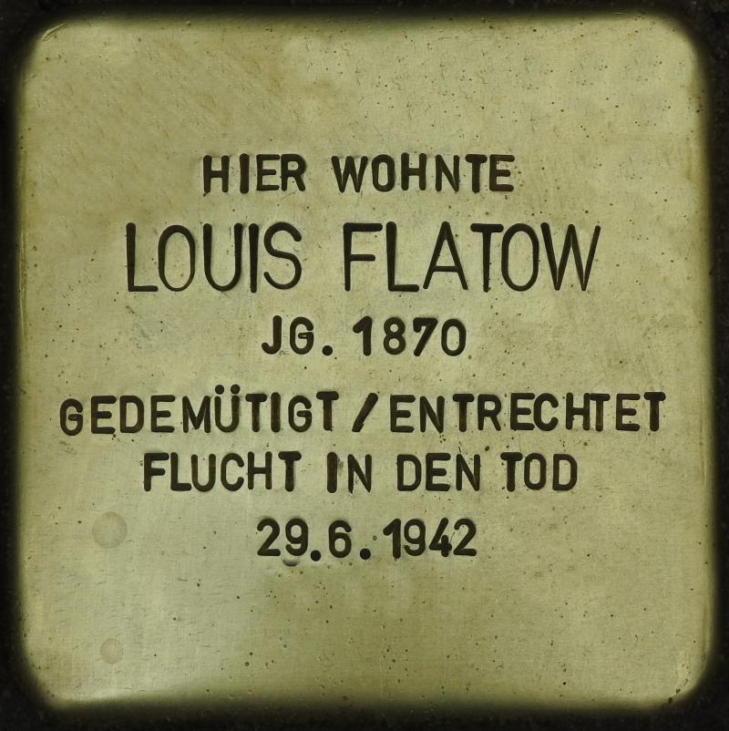 Stolpersein Margarete Gerson © OTFW