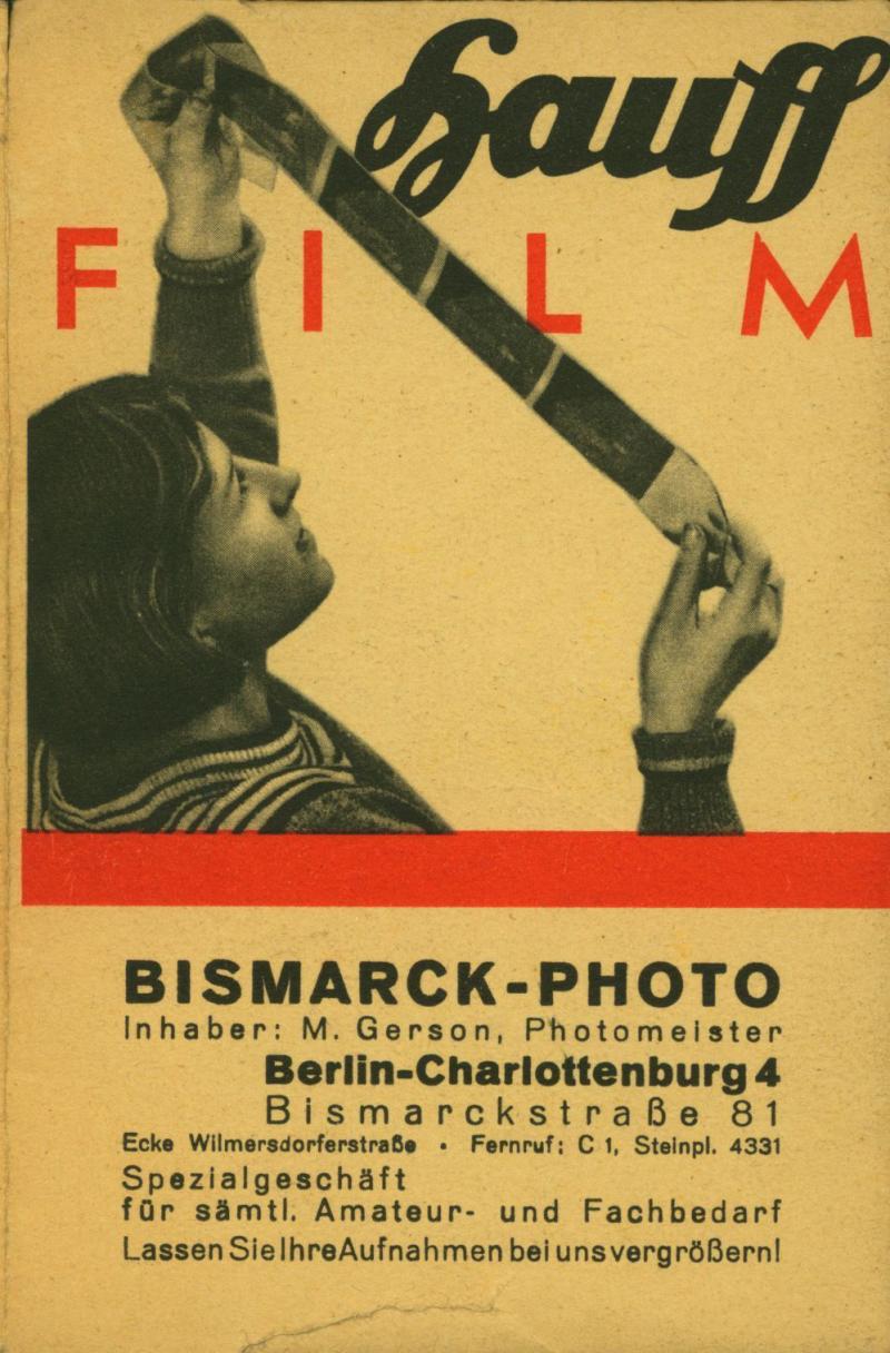 Bestellprospekt „Photo-Bismarck“, um 1926 (Familienbesitz)