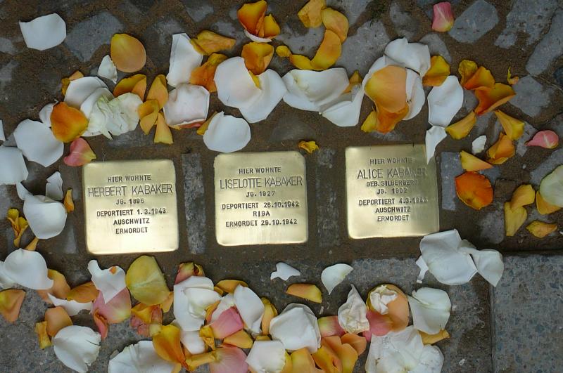 Foto:Initiative Stolpersteine Charlottenburg-Wilmersdorf