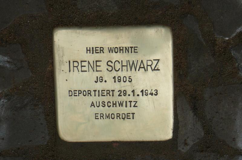 Foto: Initiative Stolpersteine Charlottenburg-Wilmersdorf
