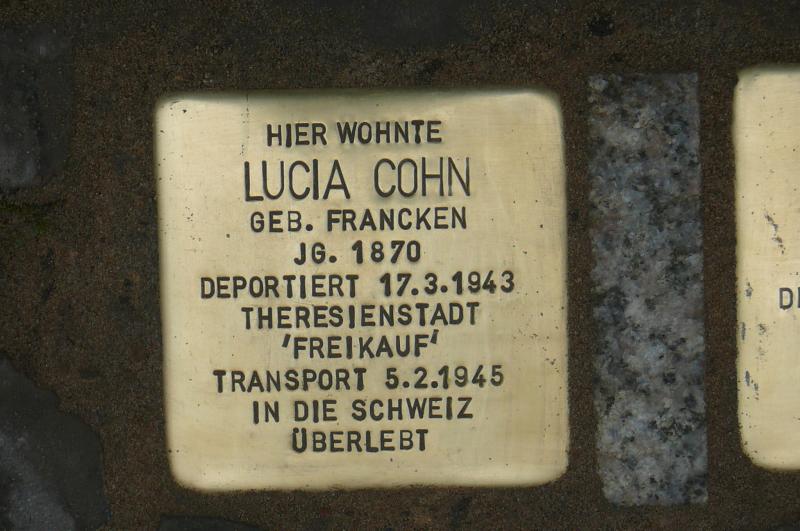 Foto: Initiative Stolpersteine Charlottenburg-Wilmersdorf