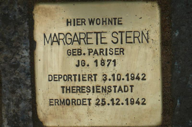 Foto: Initiative Stolpersteine Charlottenburg-Wilmersdorf