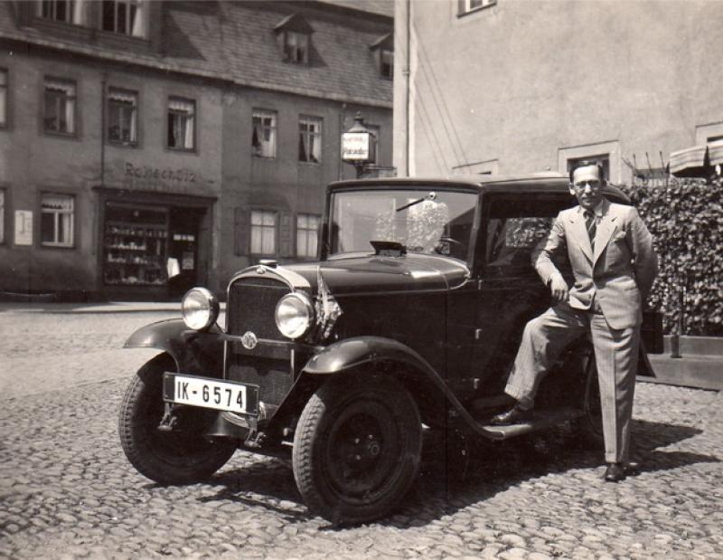 Egon, 29 Jahre, in Rosenberg; Foto: Privatbesitz