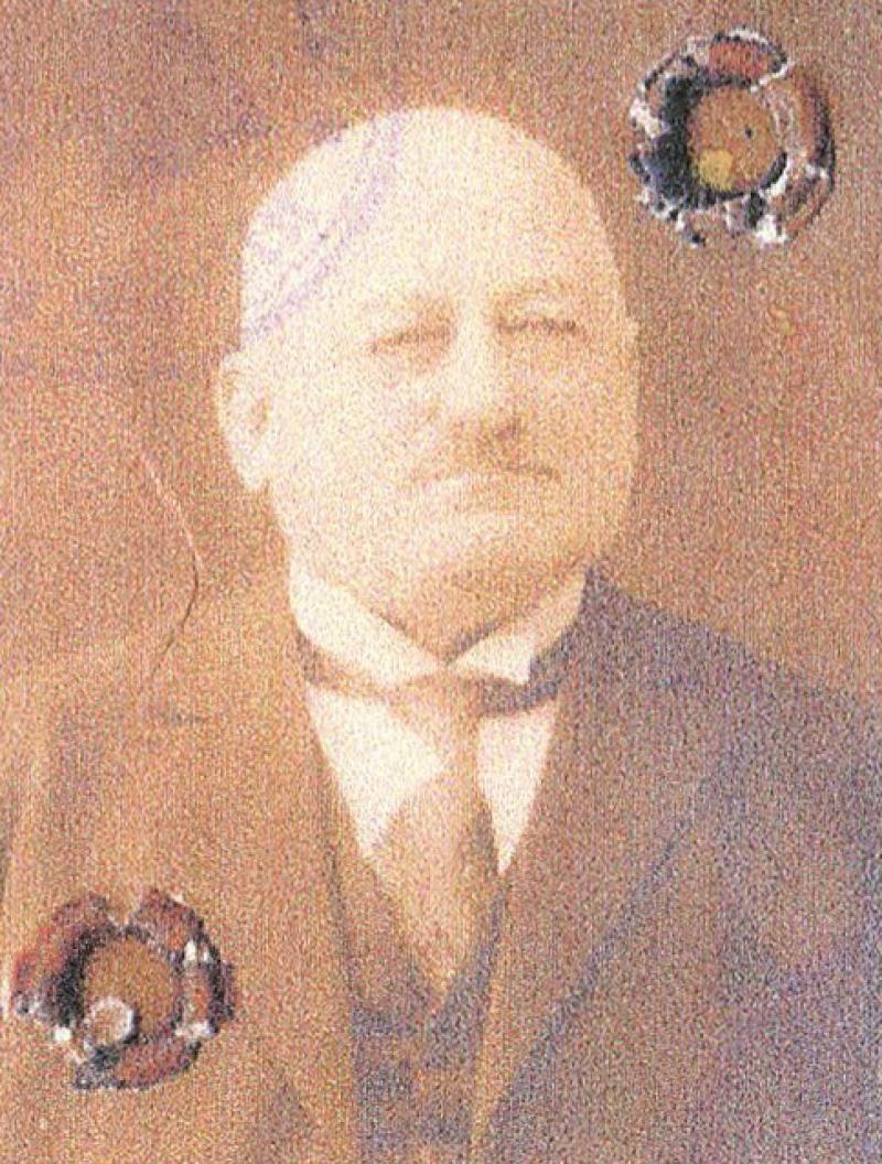 Passbild von Dr. Max Oppenheimer