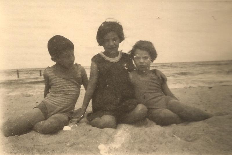 Max, Erna und Rita Leibler 1933 (Foto: Daniel Ariel)