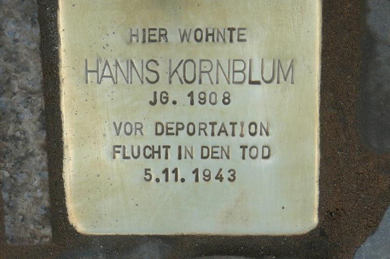 Foto: Initiative Stolpersteine Charlottenburg-Wilmersdorf