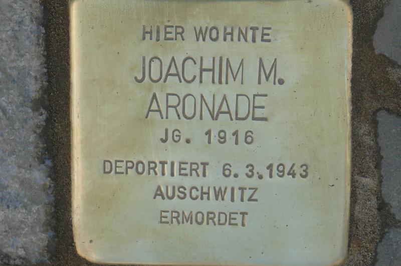 Foto: Initiative Stolpersteine Charlottenburg-Wilmersdorf