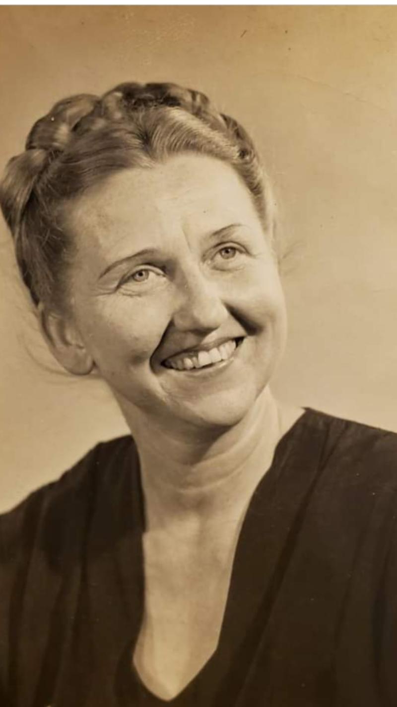 Portrait Erna Simke ca. 1950 © C. Nordstrom