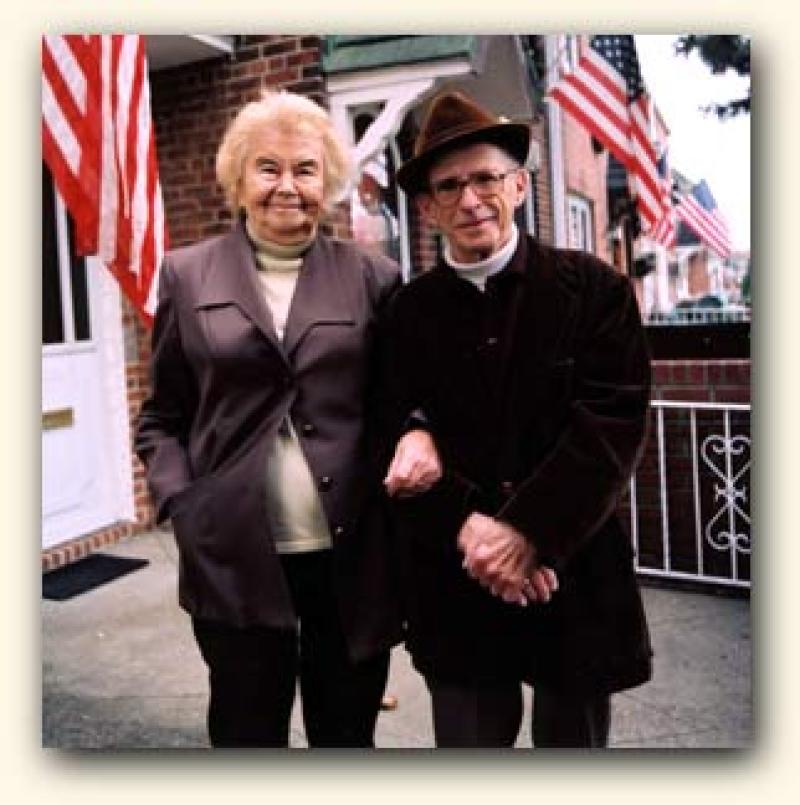 Siegbert Freiberg mit seiner Frau Herta, Queens, New York (c) The Yiddish Radio Project
