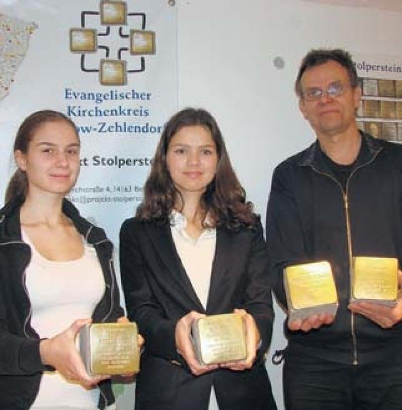 Die Initiatoren der Verlegung