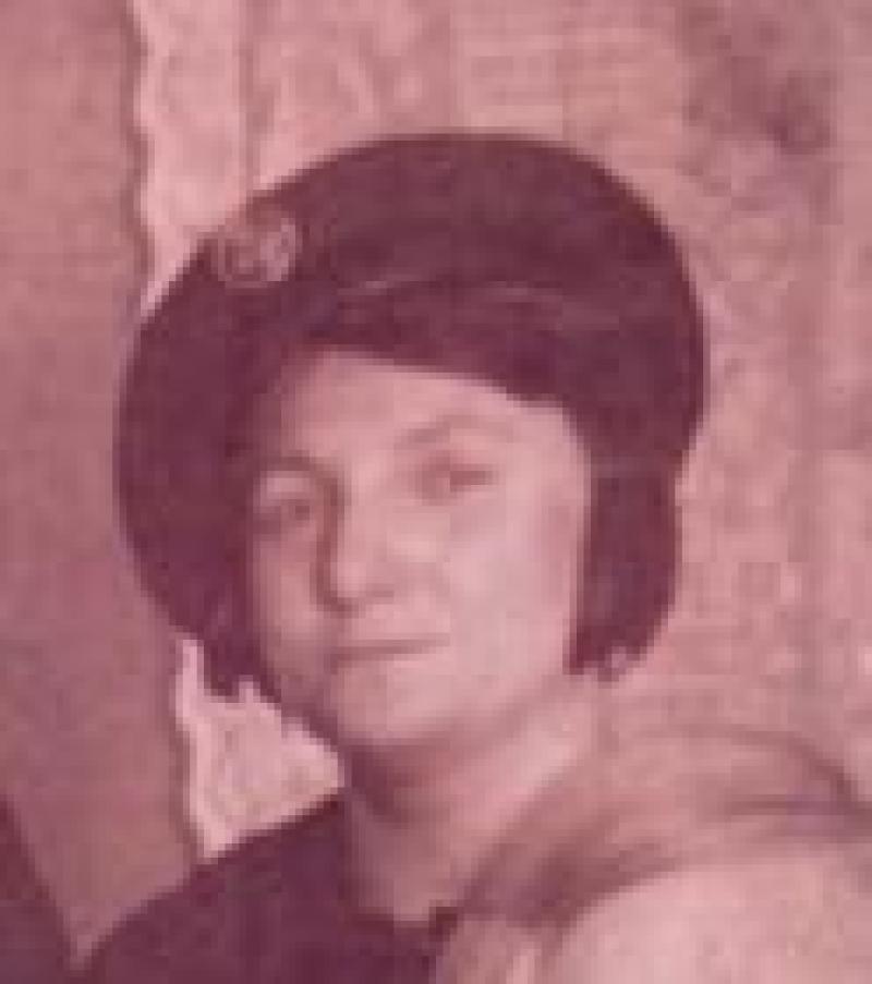 Hedwig Peters beim 83. Geburtstag ihrer Mutter, 1937, Ausschnitt aus einem Familienfoto © Familienbesitz