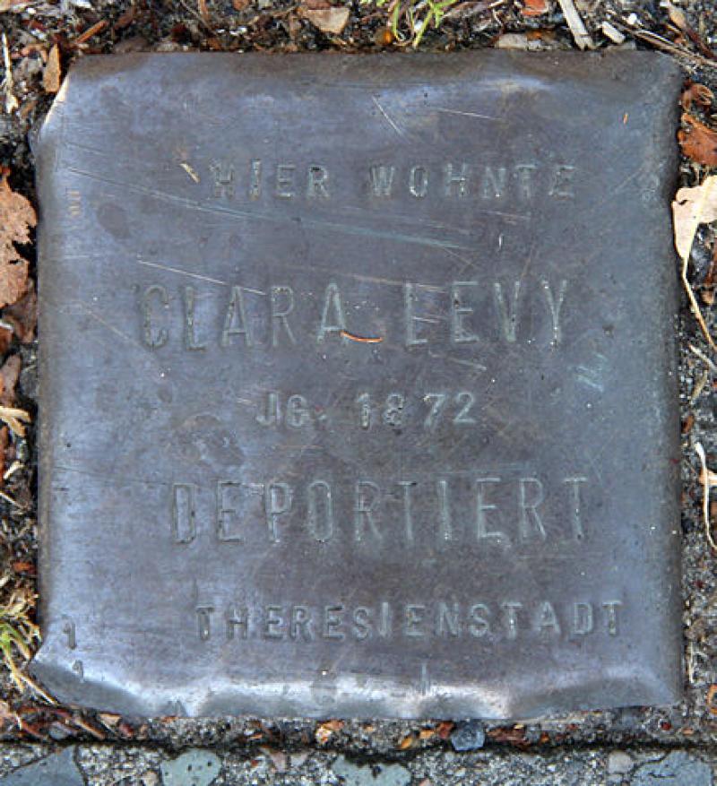 Stolperstein für Clara Levy