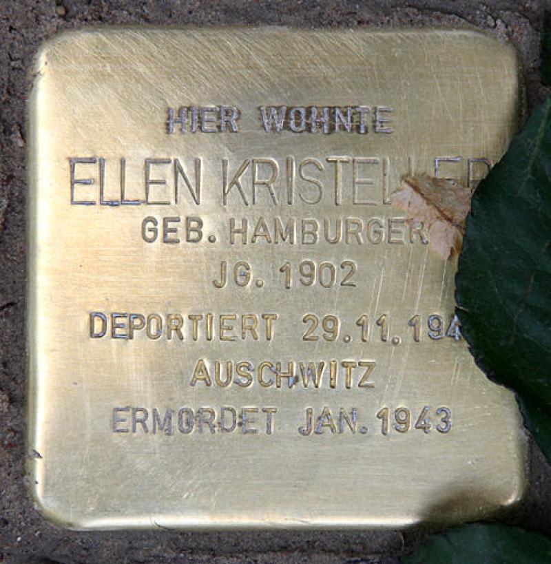 Stolperstein für Ellen Kristeller