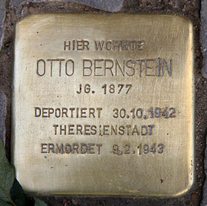 Stolperstein für Otto Bernstein