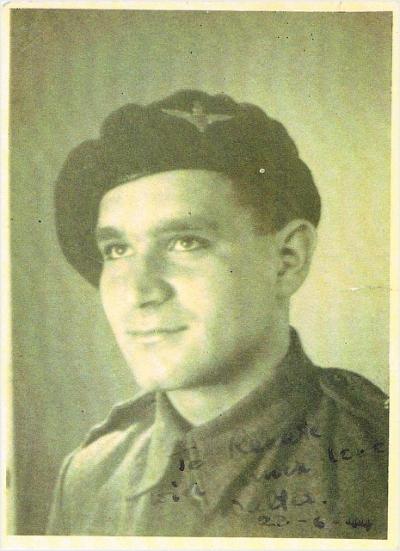Walter Lewy-Lingen, nach England emigriert,  hier bereits als Walter Landon, gefallen als britischer Soldat 20.9.1944.
