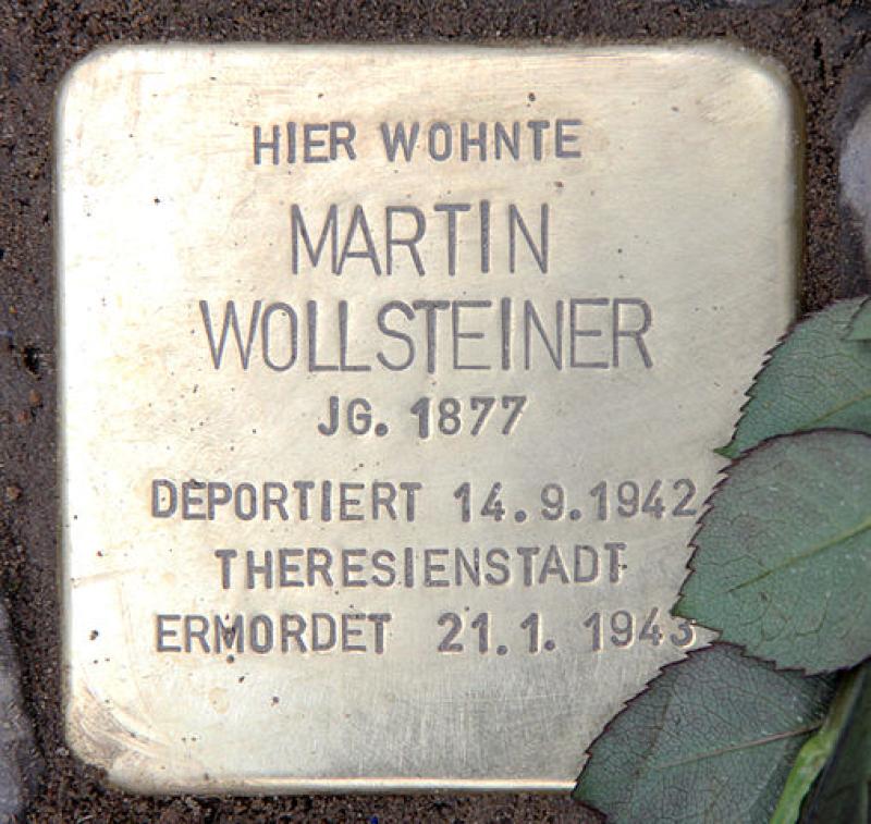 Stolperstein für Martin Wollsteiner