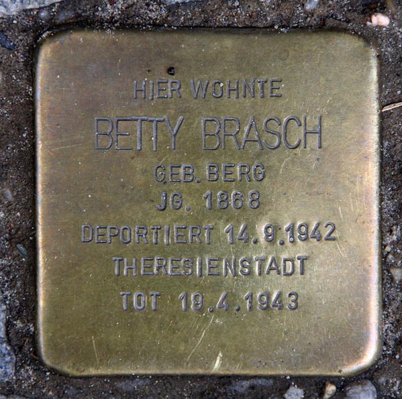 Stolperstein Betty Brasch