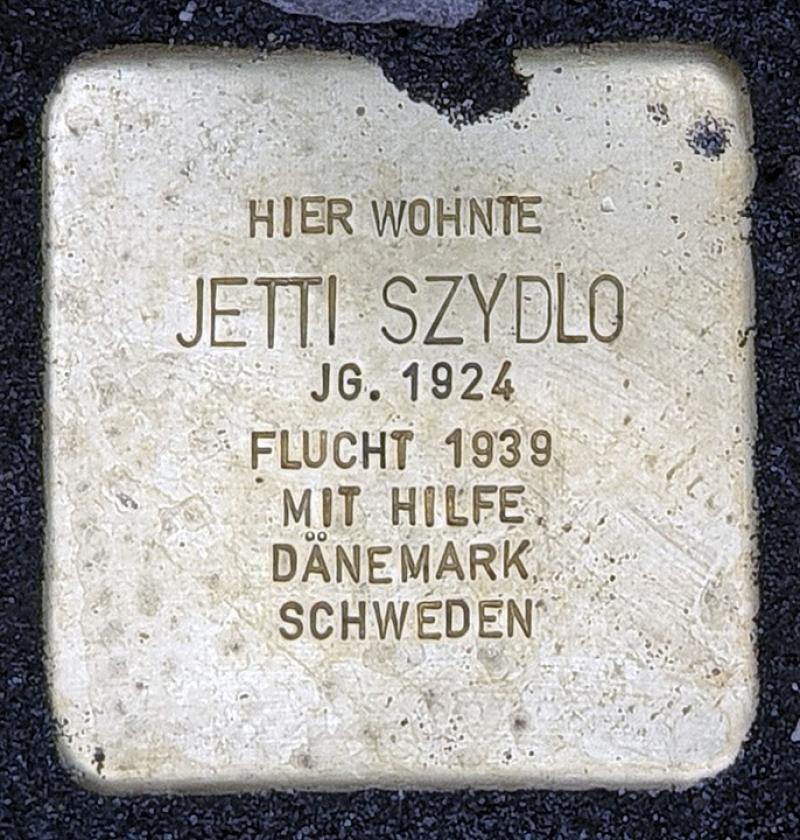 Stolperstein für Jetti Szydlo  © OTFW