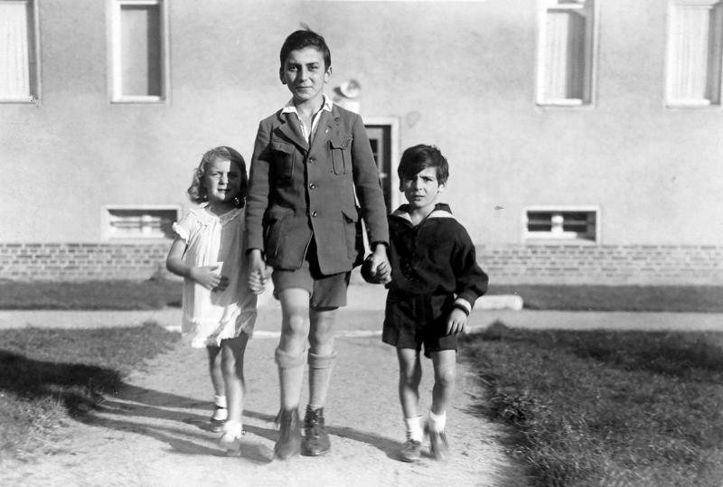 Gisela, Heinz-Guenther und Helmut, 1932; Foto: Privatbesitz