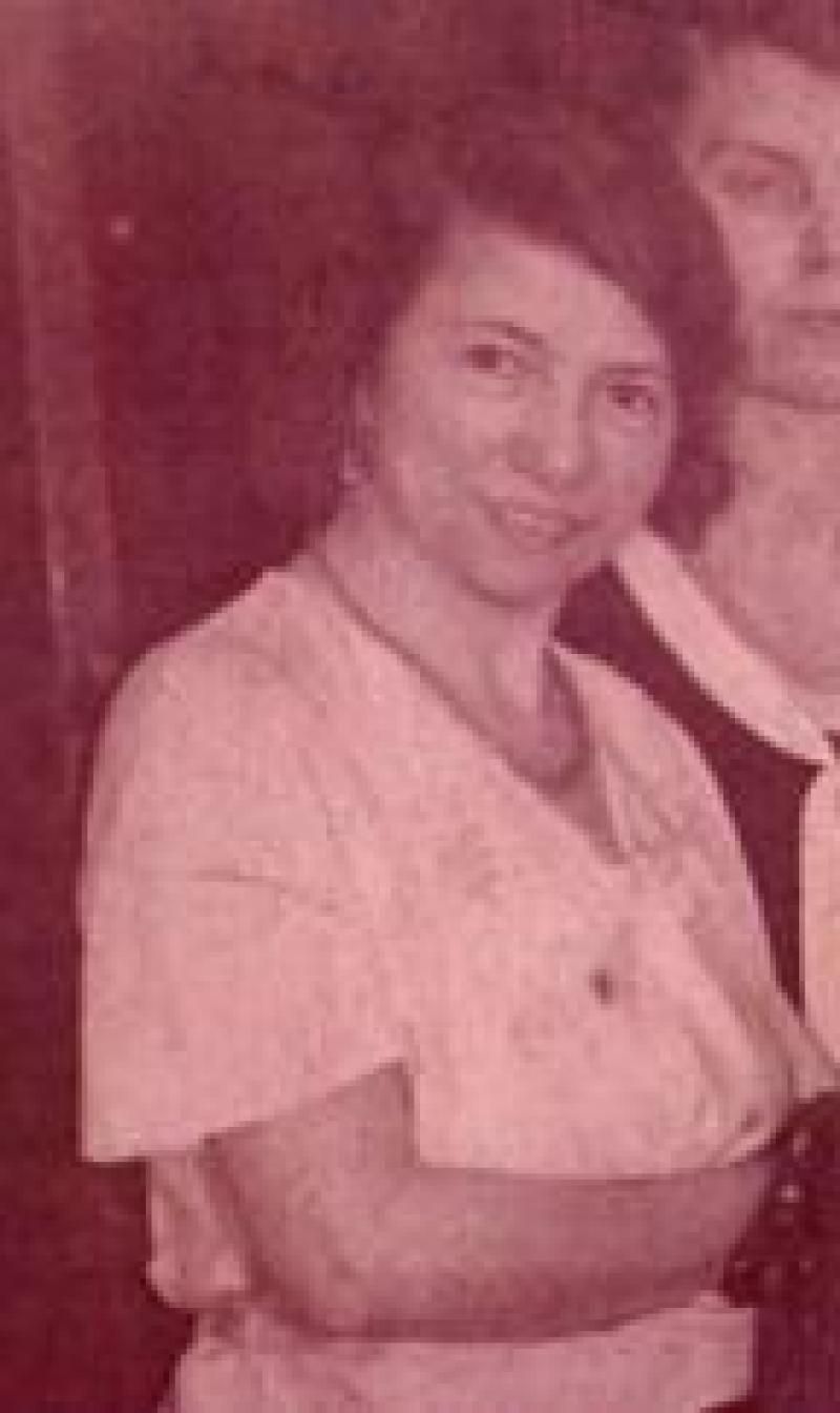 Rosa Schlagk beim 83. Geburtstag ihrer Mutter, 1937, Ausschnitt aus einem Familienfoto © Familienbesitz