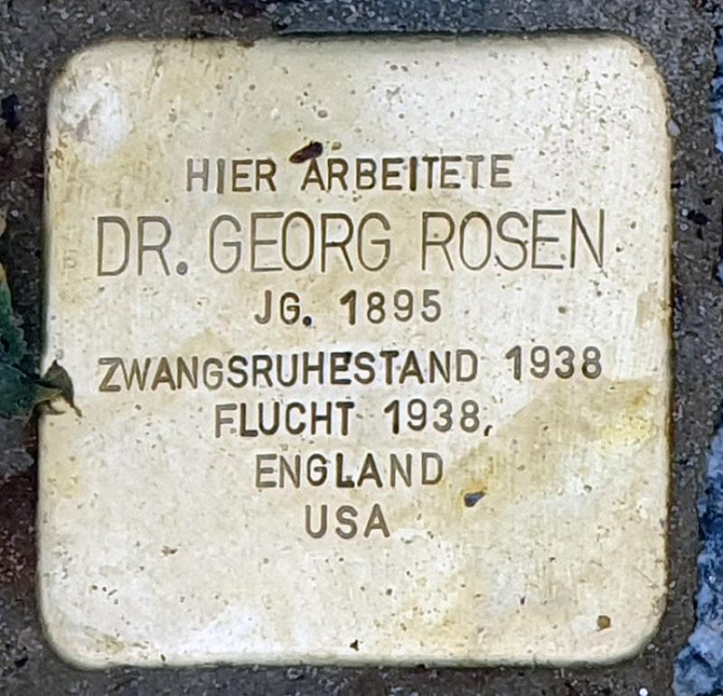 Stolperstein für Georg Rosen © OTFW