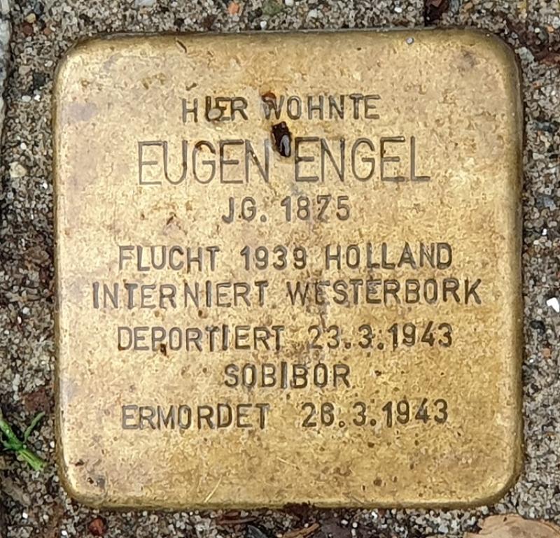Stolperstein für Eugen Engel © OTFW