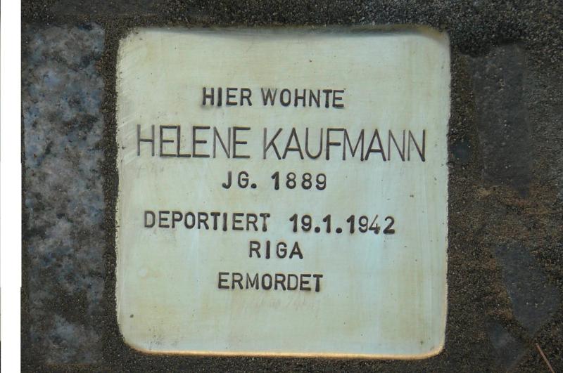 Foto: Initiative Stolpersteine Charlottenburg-Wilmersdorf