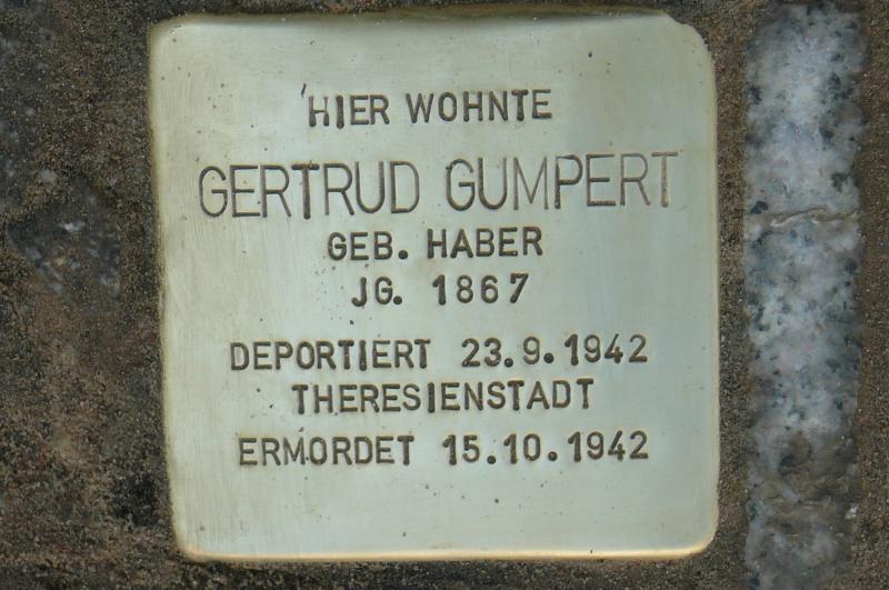 Foto: Initiative Stolpersteine Charlottenburg-Wilmersdorf