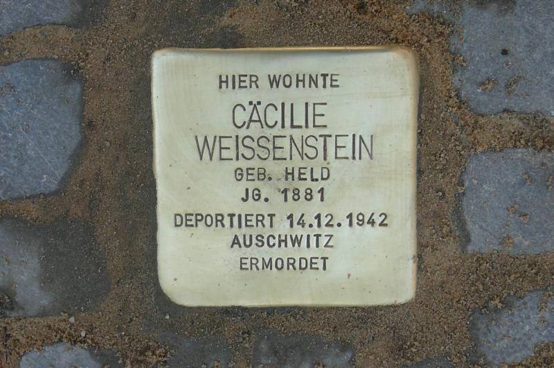 Foto: Initiative Stolpersteine Charlottenburg-Wilmersdorf