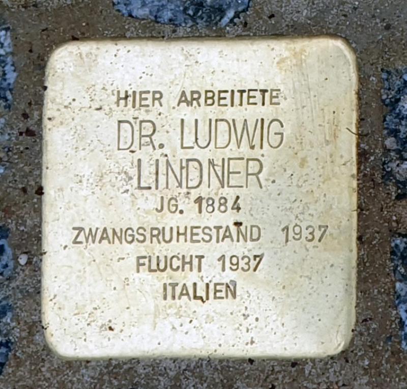 Stolperstein für Ludwig Lindner © OTFW