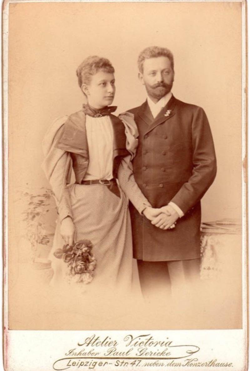 Helene und ihr Mann Jacques Goldberg