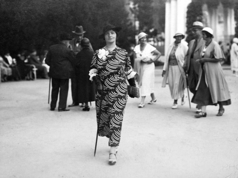 Betty Israelski in Marienbad