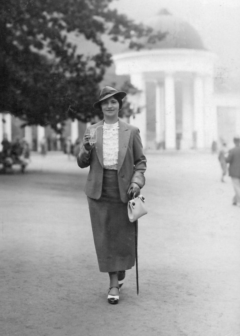 Betty Israelski in Marienbad