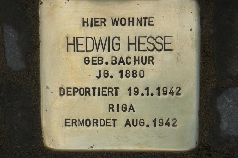 Foto: Initiative Stolpersteine Charlottenburg-Wilmersdorf