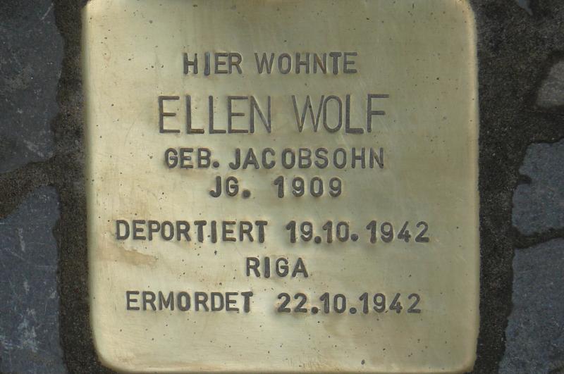 Foto: Initiative Stolpersteine Charlottenburg-Wilmersdorf