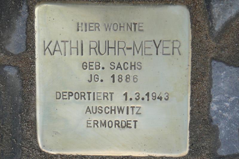 Foto: Initiative Stolpersteine Charlottenburg-Wilmersdorf