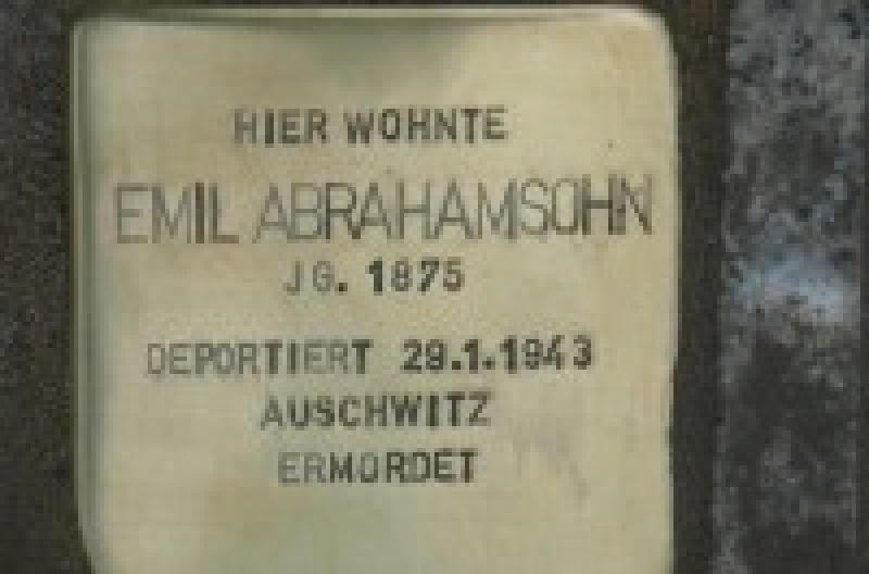 Foto: Initiative Stolpersteine Charlottenburg-Wilmersdorf