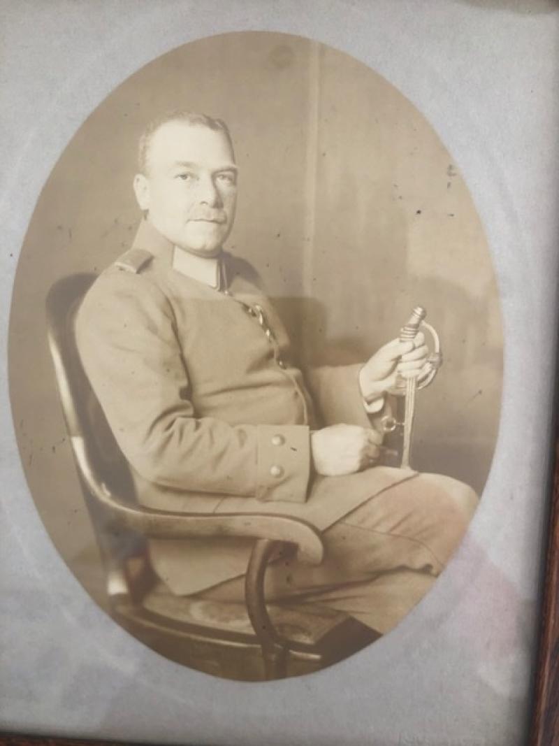 Louis Albesheim 1913: Er diente im 1. Weltkrieg © Privatbesitz