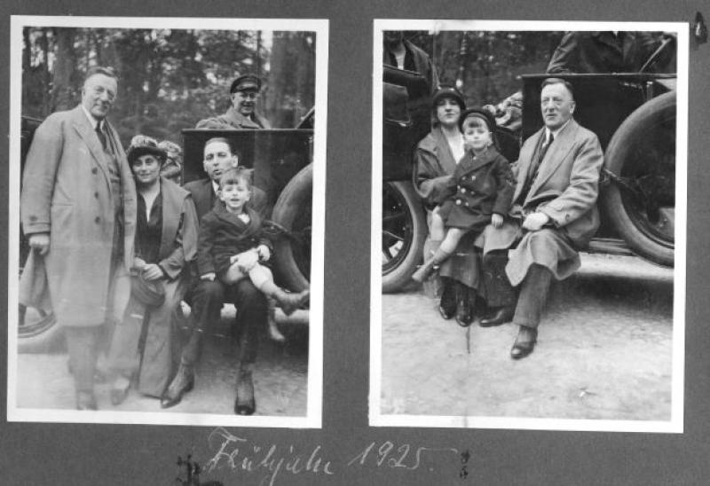 Alexander und Else Rosenau mit Sohn Gerhard und Enkel Karl Alexander; Foto: Familienbesitz