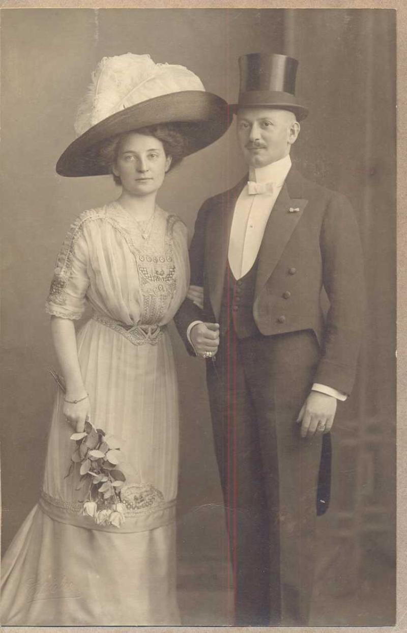Alfred und Martha Salomon, 1910 © Privatbesitz