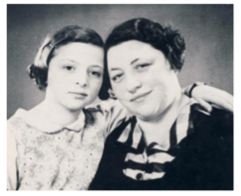 Amalie mit Lilli 1938, Foto; Familienbesitz