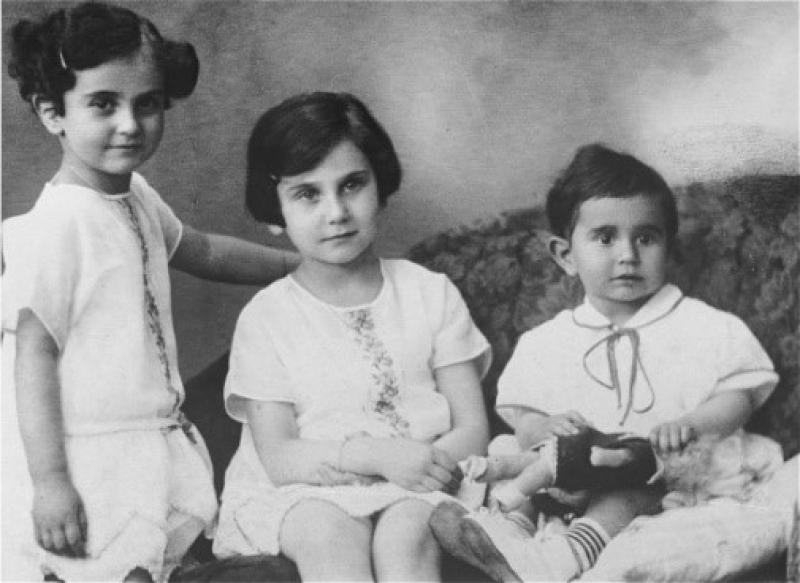 Dodi, Eva und Hilde Anker, 1928 © Familie