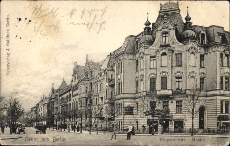 Wohnstraße der Familie Anker im Hansaviertel © Familie
